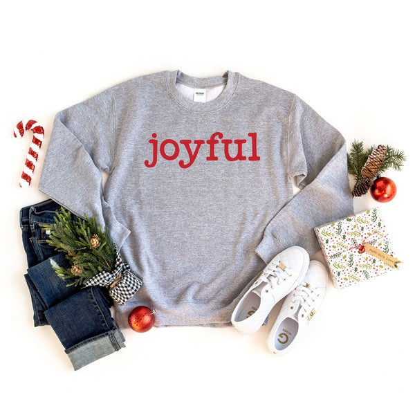 Joyful Bold Graphic Sweatshirt | 4 Colors
