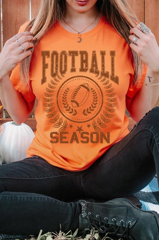 Football Season Unisex Graphic Tee | 20 Colors