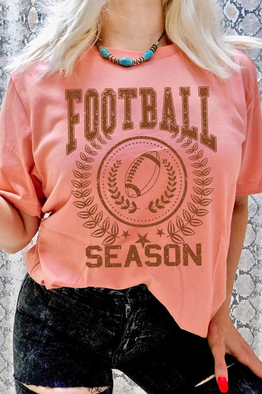Football Season Unisex Graphic Tee | 20 Colors