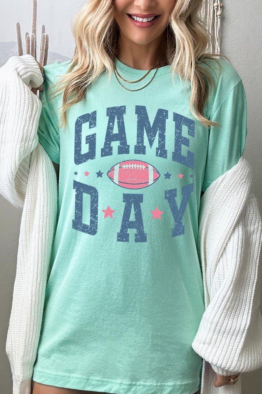 GAME DAY Football Graphic Tee | 20 Colors