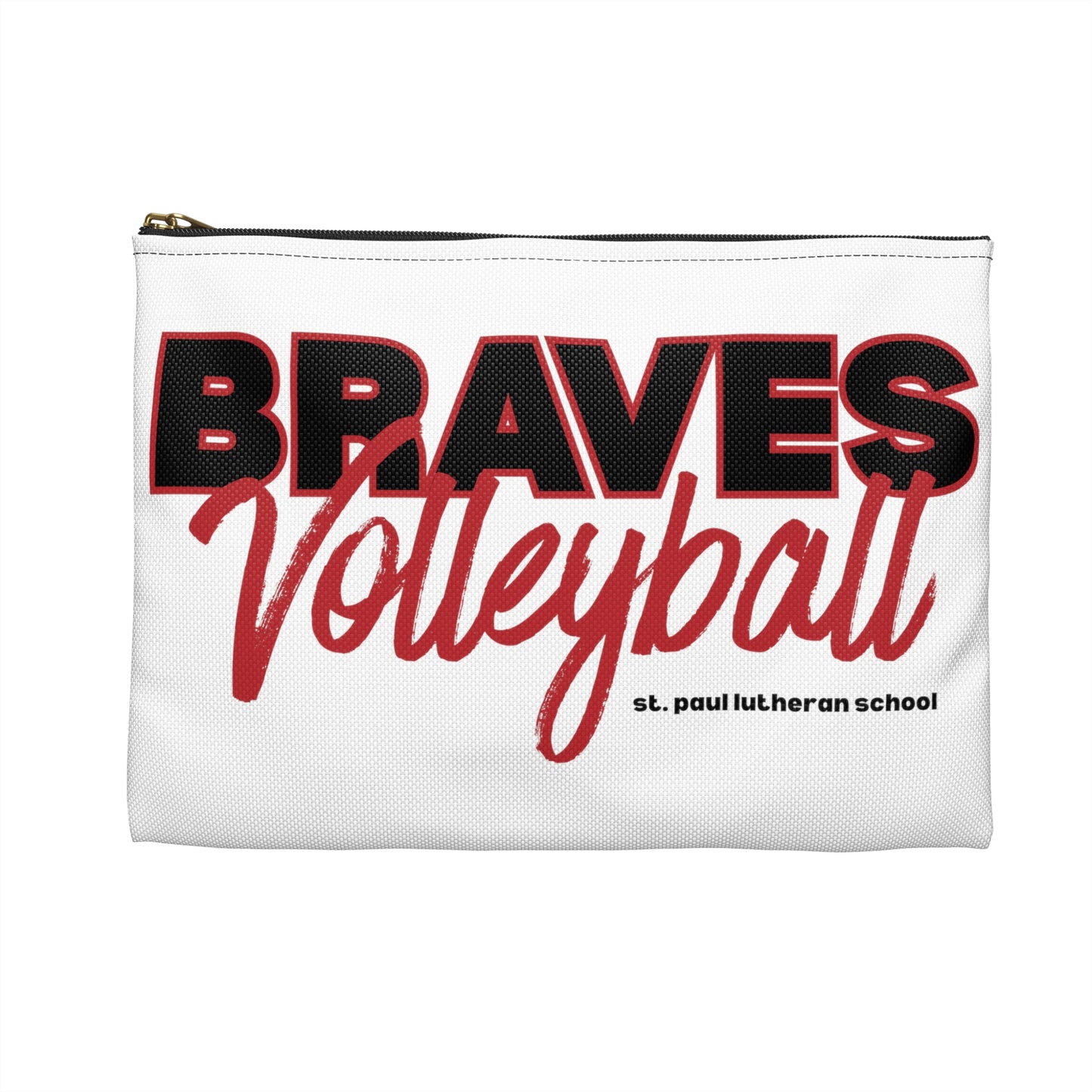 "Braves Volleyball" Accessory Pouch