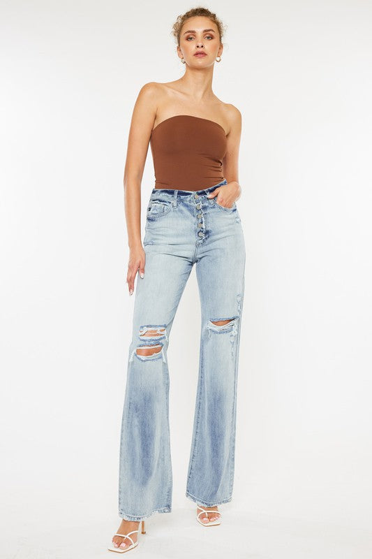 KanCan Ultra High Rise 90's Flare Jeans