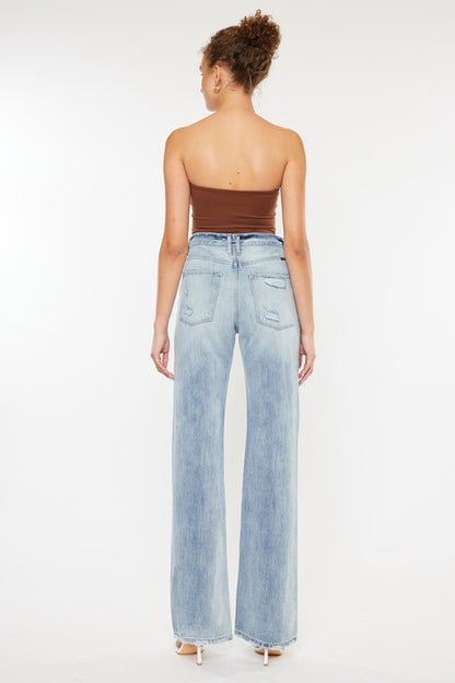 KanCan Ultra High Rise 90's Flare Jeans