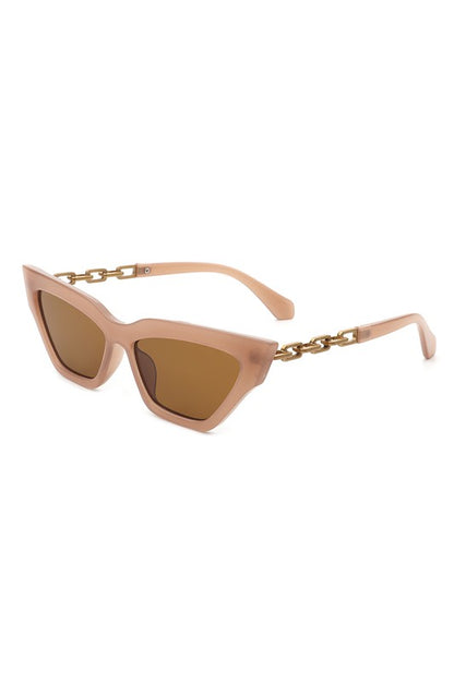 Women Retro Square Fashion Cat Eye Sunglasses