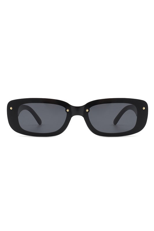 Retro Rectangle Narrow Fashion Sunglasses