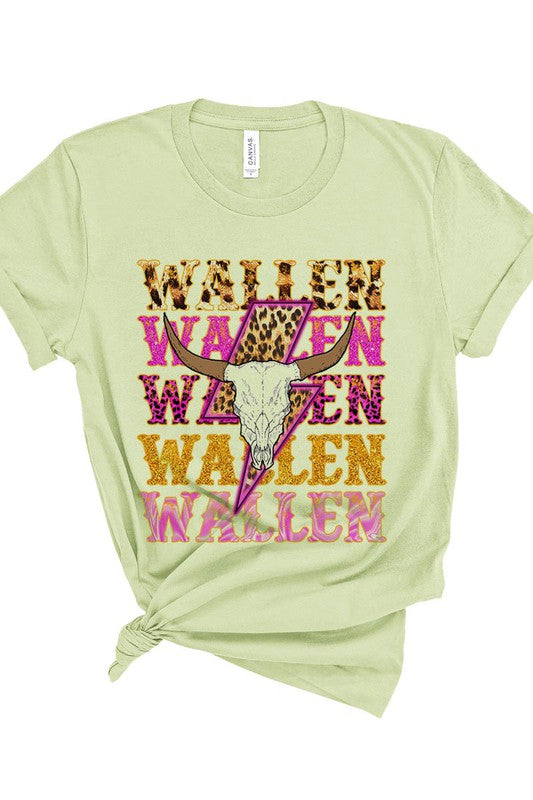 Wallen Bull Skull Graphic Tee | 20 Colors