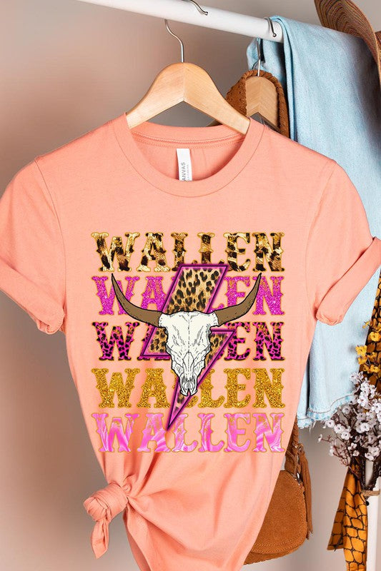 Wallen Bull Skull Graphic Tee | 20 Colors