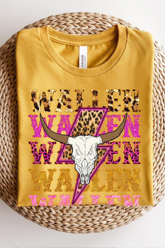 Wallen Bull Skull Graphic Tee | 20 Colors