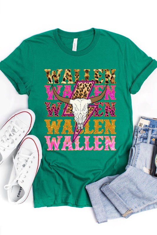 Wallen Bull Skull Graphic Tee | 20 Colors