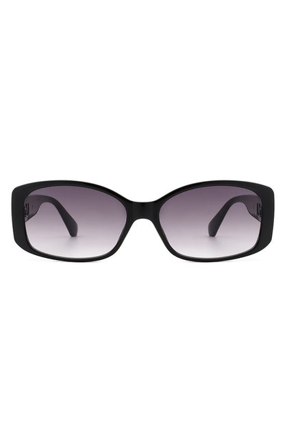Rectangular Narrow Fashion Square Sunglasses