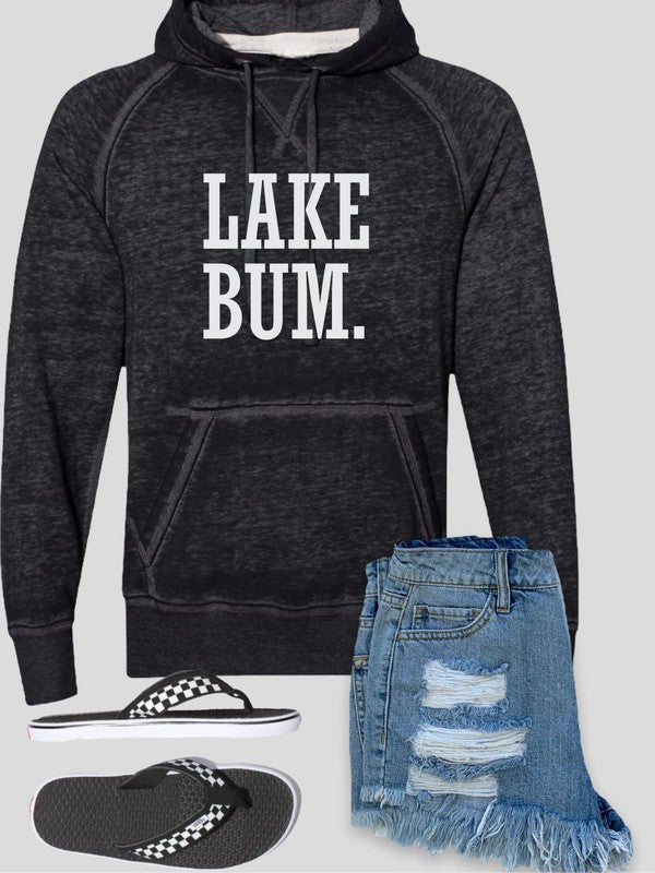 Lake Bum Vintage Hoodie | 7 Colors