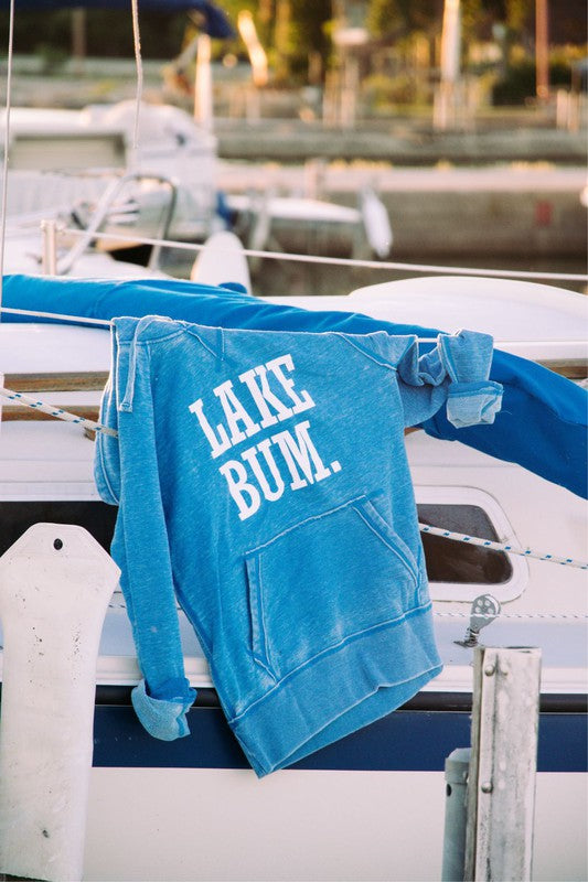 Lake Bum Vintage Hoodie | 7 Colors