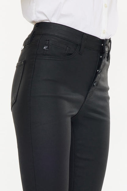 KanCan High Rise Black Ankle Skinny Jean