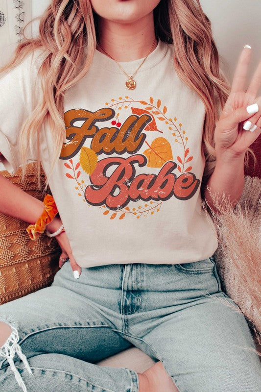 Fall Babe Graphic Tee | 4 Colors