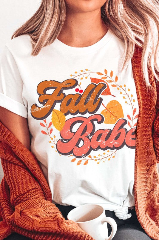 Fall Babe Graphic Tee | 4 Colors