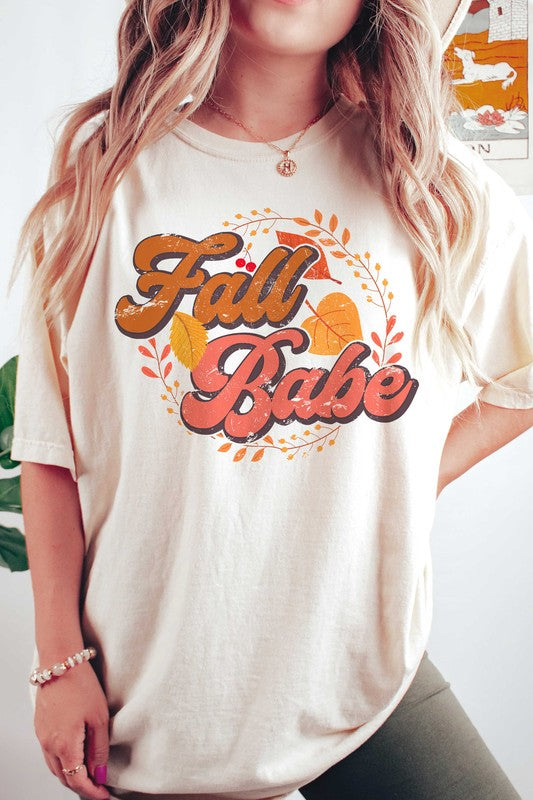 Fall Babe Graphic Tee | 4 Colors