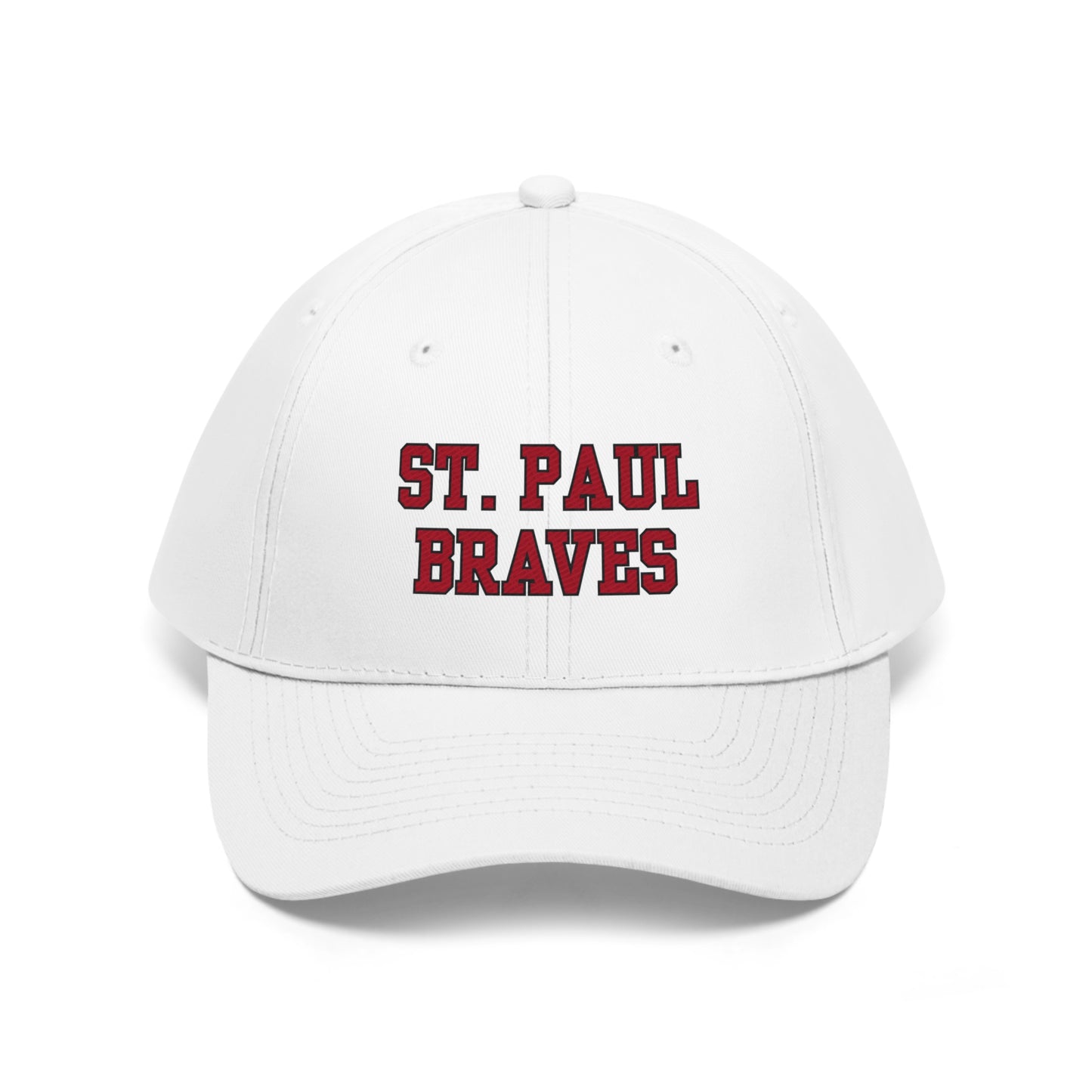 "ST PAUL BRAVES" caps | Unisex Twill Hat | 5 Colors