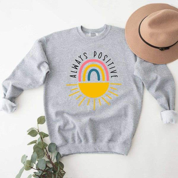 Always Positive Graphic Sweatshirt | 4 Colors
