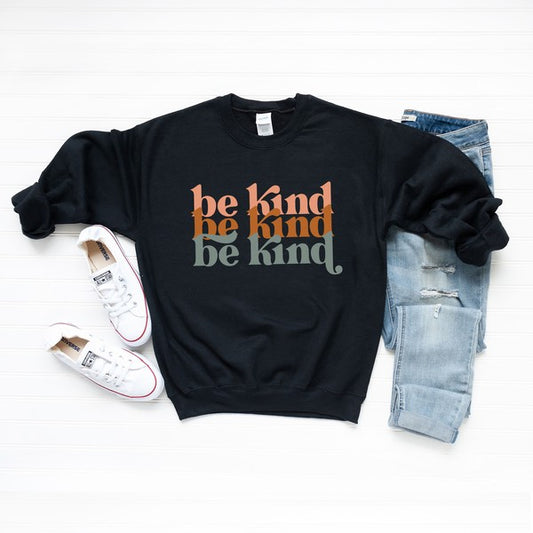 Be Kind Boho Graphic Sweatshirt | 4 Colors
