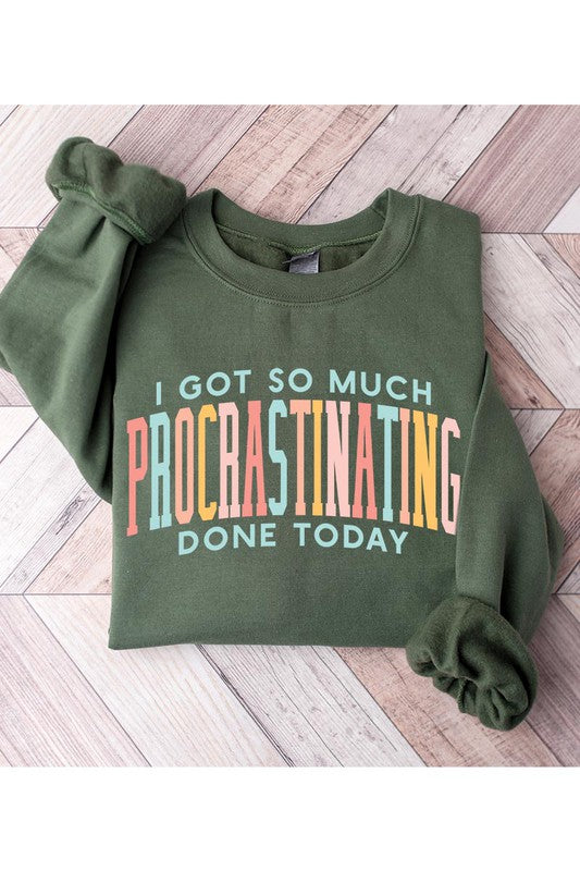Procrastinating Sweatshirt | 5 Colors