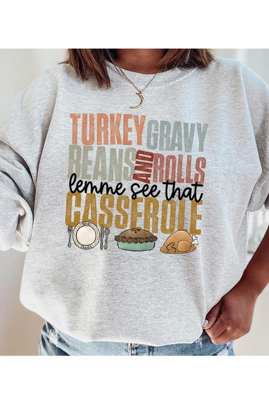 Thanksgiving Favorites Sweatshirt | 5 Colors