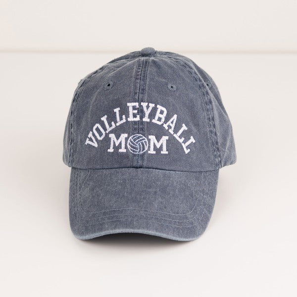 Volleyball Mom Embroidered Hat