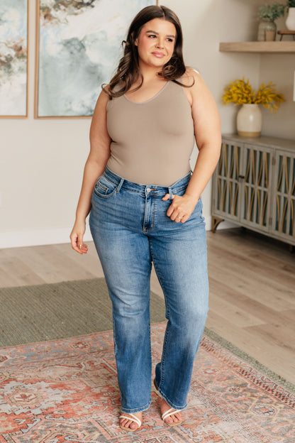 Genevieve Mid Rise Vintage Bootcut Jeans | Judy Blue