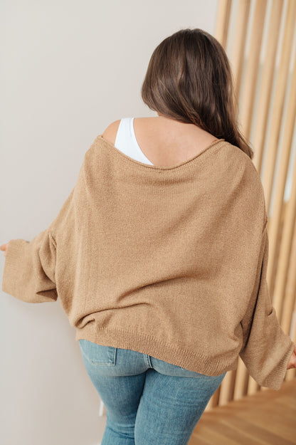 General Feeling Boatneck Sweater in Desert Mist