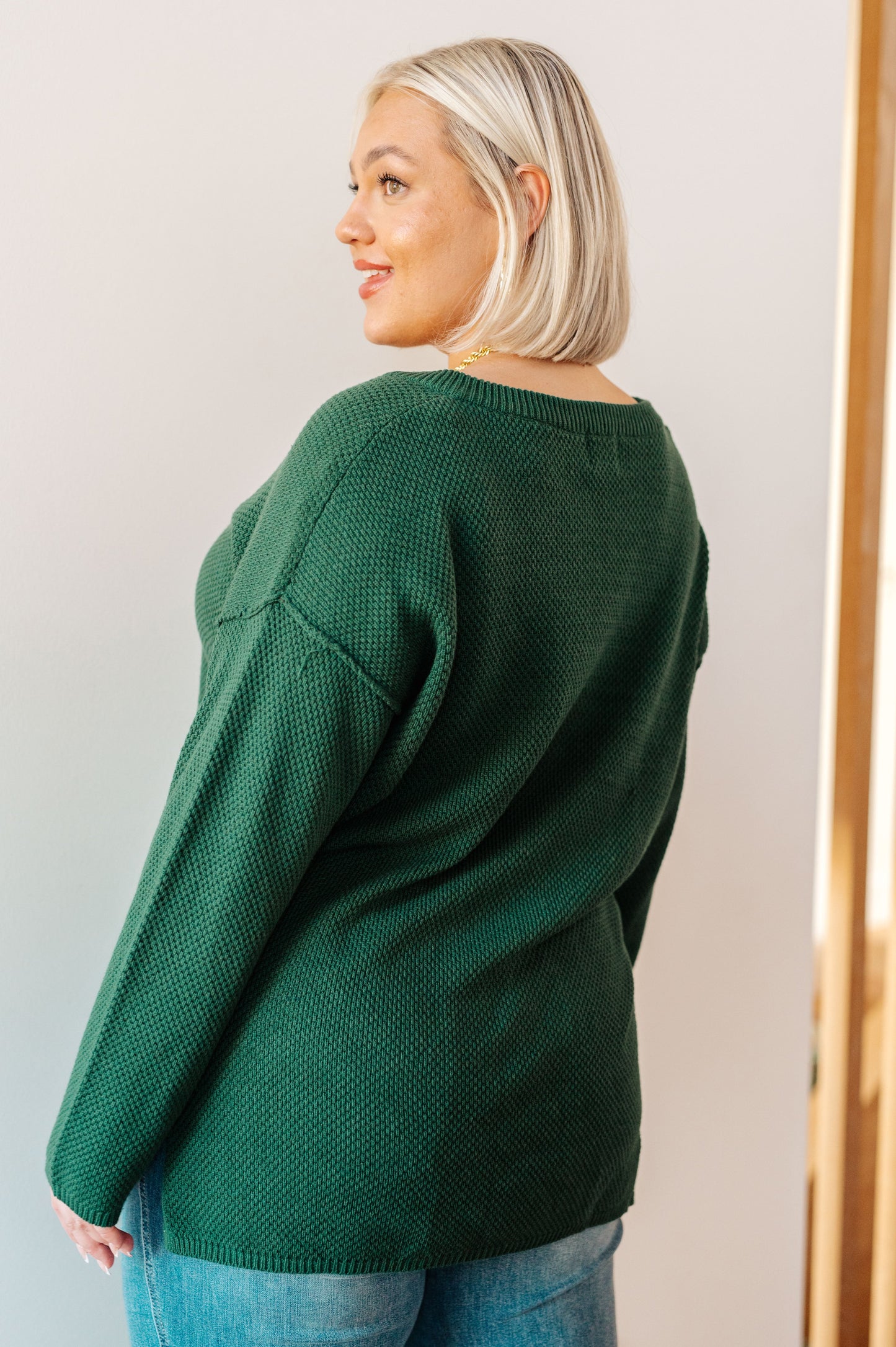 Good Afternoon Henley Sweater in Castleton Green