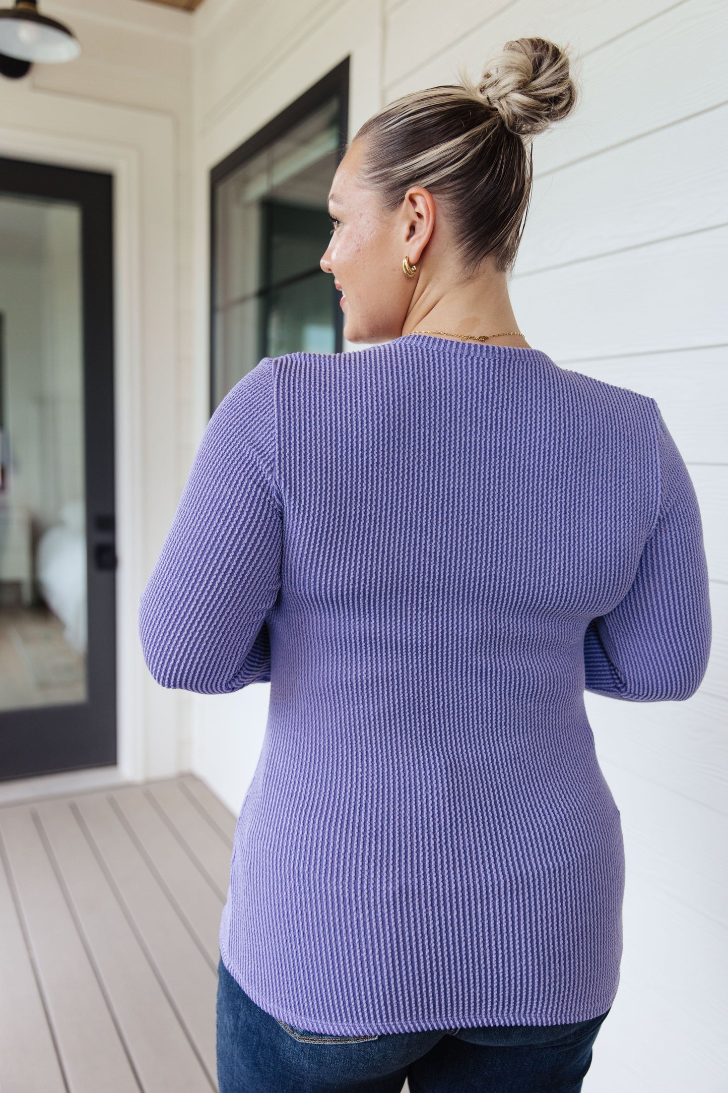 It's My Time Ribbed Long Sleeve Top | 6 sizes
