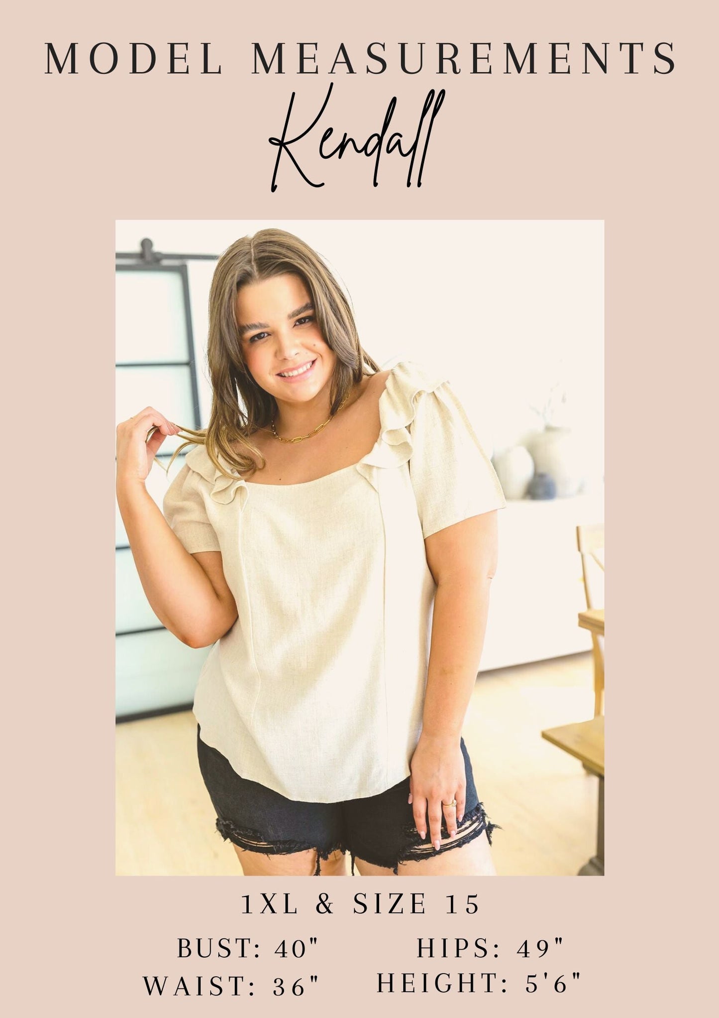 Don't Forget Me Ruffle Sleeve Top | 6 sizes
