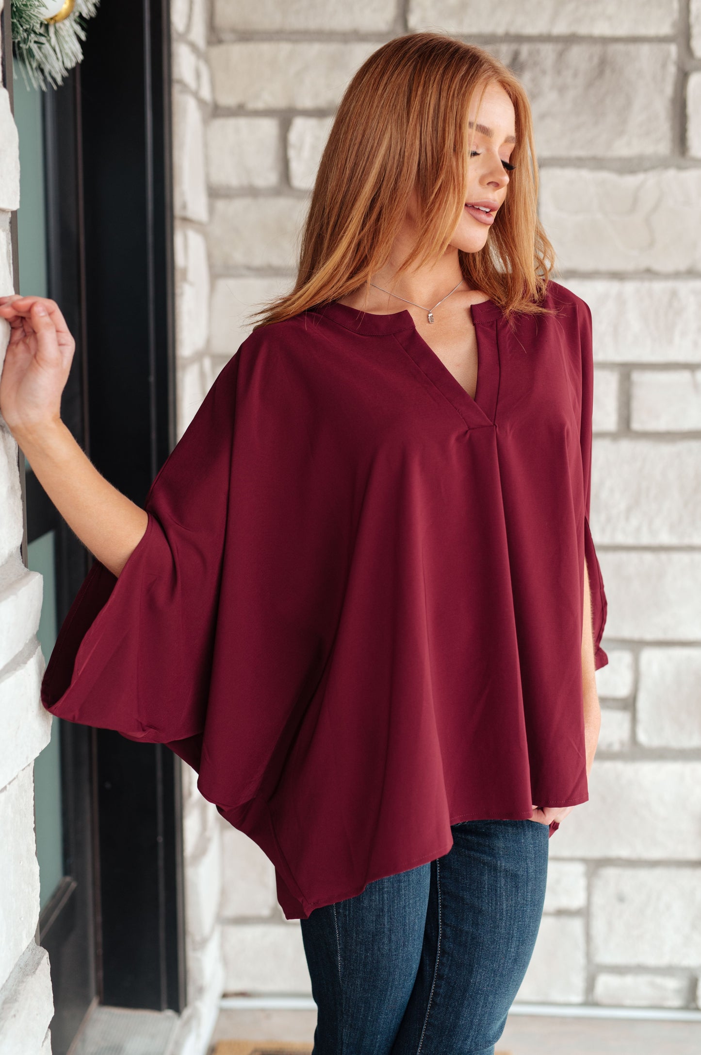 Universal Philosophy Blouse in Dry Rose